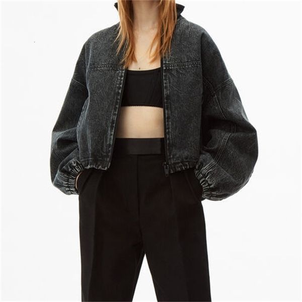 jacket 2021 autumn loose foam print quilted sports denim black blue f7hk, Black;brown
jacket 2021 autumn loose foam print quilted sports denim black blue f7hk, Black;brown