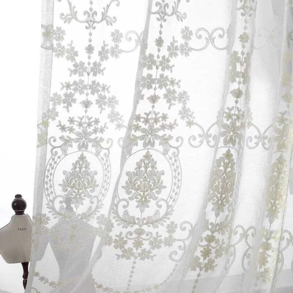 high-grade white floral embroidered screens cotton gauze curtain custom tulle for window office living room s-002 & drapes
high-grade white floral embroidered screens cotton gauze curtain custom tulle for window office living room s-002 & drapes