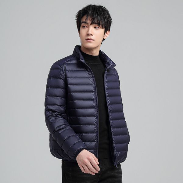 2021 autumn and winter new lightweight fashion casual stand collar et short trend white duck down men's wear, Black
2021 autumn and winter new lightweight fashion casual stand collar et short trend white duck down men's wear, Black