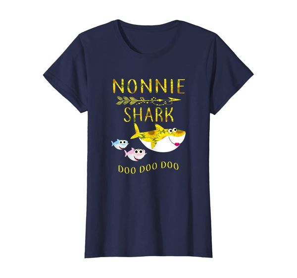 Womens Sunflower Nonnie Shark Doo Doo Shirt Funny Gift Nonnie, Mainly pictures
Womens Sunflower Nonnie Shark Doo Doo Shirt Funny Gift Nonnie, Mainly pictures