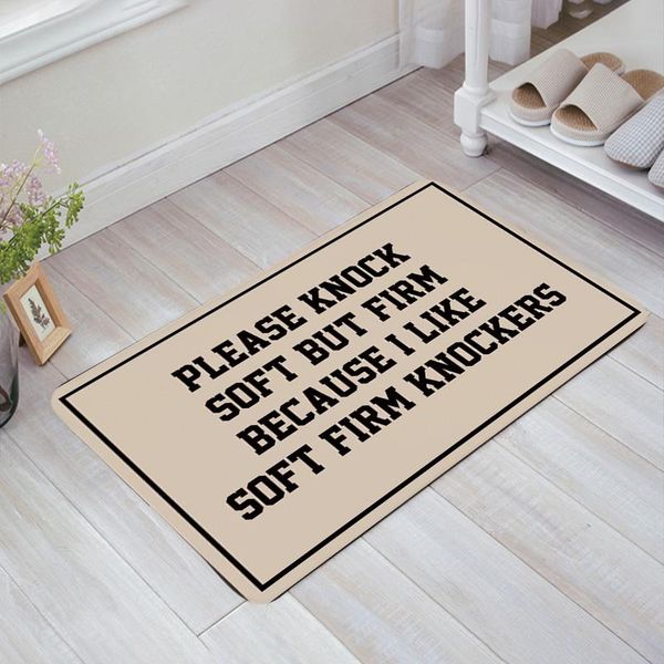 cushion/decorative pillow please knock soft but firm mat bedroom entrance doormat home floor decoration living room carpet bathroom non-slip
cushion/decorative pillow please knock soft but firm mat bedroom entrance doormat home floor decoration living room carpet bathroom non-slip