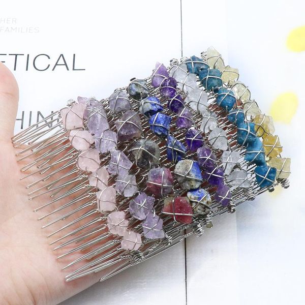 hair clips & barrettes rock crystal jewelry wedding bridal accessories natural amethysts citrines quartz stone comb headband french clip, Golden;silver
hair clips & barrettes rock crystal jewelry wedding bridal accessories natural amethysts citrines quartz stone comb headband french clip, Golden;silver