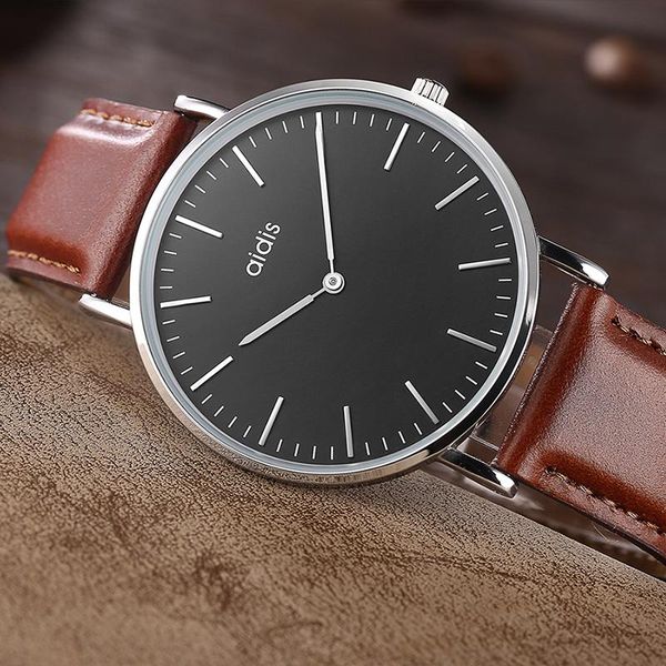 wristwatches 2021 addies business watches fashion simple men ladies watch casual waterproof quartz classic leather wristwatch, Slivery;brown
wristwatches 2021 addies business watches fashion simple men ladies watch casual waterproof quartz classic leather wristwatch, Slivery;brown