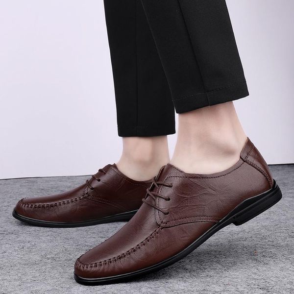 dress shoes pu leather for men lace up rubber non-slip formal man breathable lightweight solid zapatos para honbre, Black
dress shoes pu leather for men lace up rubber non-slip formal man breathable lightweight solid zapatos para honbre, Black