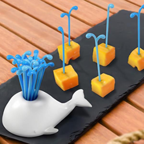 forks 16 pcs/set cute white whale fruit fork cake snack dessert pick toothpick he
forks 16 pcs/set cute white whale fruit fork cake snack dessert pick toothpick he