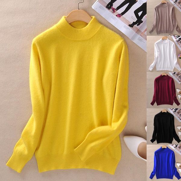 women's sweaters women winter spring warm solid knit soft cashmere wool blend casual slim fit pullover jumper sweater 2021, White;black
women's sweaters women winter spring warm solid knit soft cashmere wool blend casual slim fit pullover jumper sweater 2021, White;black