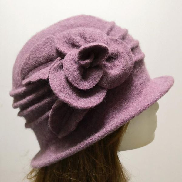 stingy brim hats women's fedora hat ladies elegant wool flower winter vintage cloche bucket cap woman party headwear chapeau femme, Blue;gray
stingy brim hats women's fedora hat ladies elegant wool flower winter vintage cloche bucket cap woman party headwear chapeau femme, Blue;gray