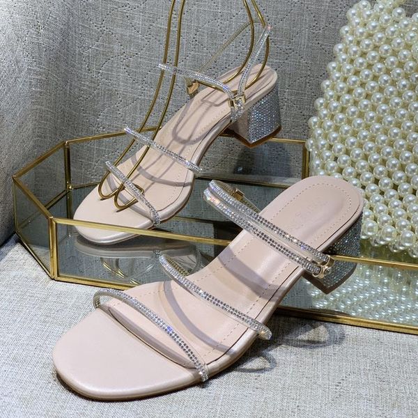 slippers style square rhinestone sandals women's thick heel roman fairy high heels in summer 2021 women shoes, Black
slippers style square rhinestone sandals women's thick heel roman fairy high heels in summer 2021 women shoes, Black