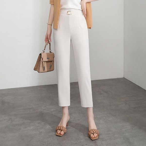 women's pants & capris white suit for women fashion elegant slim casual straight 2021 summer high waist plus size 4xl black trousers 68, Black;white
women's pants & capris white suit for women fashion elegant slim casual straight 2021 summer high waist plus size 4xl black trousers 68, Black;white