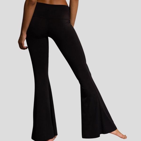women's leggings high waist pants women elastic bell-bottom long trousers skinny flare dance wide leg daily drop, Black
women's leggings high waist pants women elastic bell-bottom long trousers skinny flare dance wide leg daily drop, Black