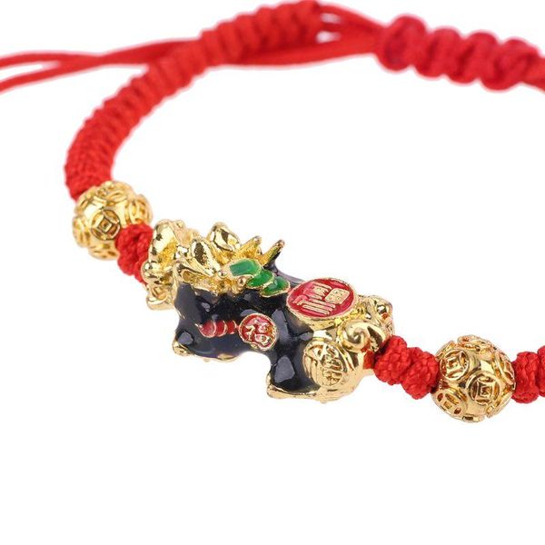 pi xiu charm color change temperature kabbalah red string braided mood bracelets hx6f link, chain, Black
pi xiu charm color change temperature kabbalah red string braided mood bracelets hx6f link, chain, Black