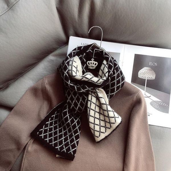 scarves phle leopard print two-color geometric scarf, winter warm wool long neck guard shawl scarf women, Blue;gray
scarves phle leopard print two-color geometric scarf, winter warm wool long neck guard shawl scarf women, Blue;gray