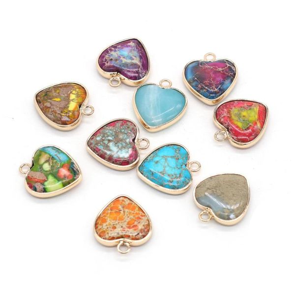 charms natural stone heart-shaped imperial pendant 1pcs 16*18mm for diy necklace jewelry finding accessories, Bronze;silver
charms natural stone heart-shaped imperial pendant 1pcs 16*18mm for diy necklace jewelry finding accessories, Bronze;silver