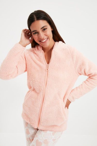 women's knits & tees trendyol plush knitted cardigan thmaw22hi0957, White
women's knits & tees trendyol plush knitted cardigan thmaw22hi0957, White