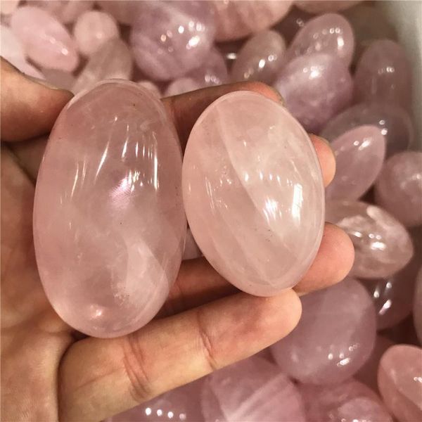 decorative objects & figurines 1pcs natural rose quartz crystal palm stone irregular smooth polished pebble reiki healing chakra
decorative objects & figurines 1pcs natural rose quartz crystal palm stone irregular smooth polished pebble reiki healing chakra