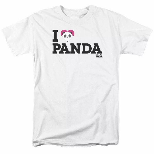 we bare bears heart panda t shirt mens licensed cartoon merchandise white, White;black
we bare bears heart panda t shirt mens licensed cartoon merchandise white, White;black