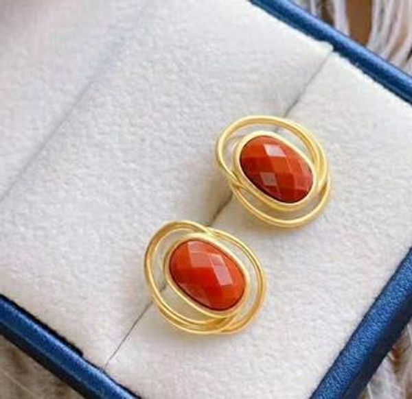wholesale price 925 silver needle face red agate green jade earring jewellery, Golden;silver
wholesale price 925 silver needle face red agate green jade earring jewellery, Golden;silver