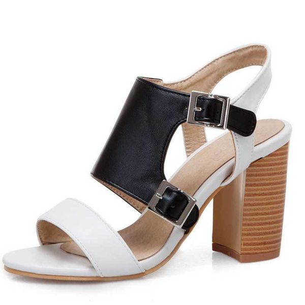 roma style women sandals fashion patchwork thick heels summer pumps shoes high heeled chaussure femme sandalias wsh3909, Black
roma style women sandals fashion patchwork thick heels summer pumps shoes high heeled chaussure femme sandalias wsh3909, Black