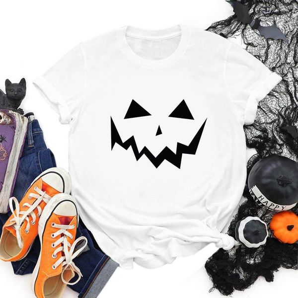 women's blouses & shirts blusas mujer de moda 2021 womens halloween print feminina o neck short sleeve blouse tunic shirt, White
women's blouses & shirts blusas mujer de moda 2021 womens halloween print feminina o neck short sleeve blouse tunic shirt, White
