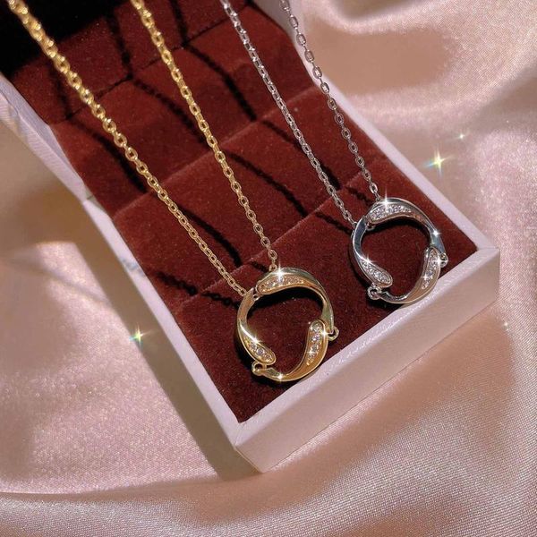 pendant necklaces simple dolphin circle necklace all-match women jewelry long super fairy temperament female zircon, Silver
pendant necklaces simple dolphin circle necklace all-match women jewelry long super fairy temperament female zircon, Silver