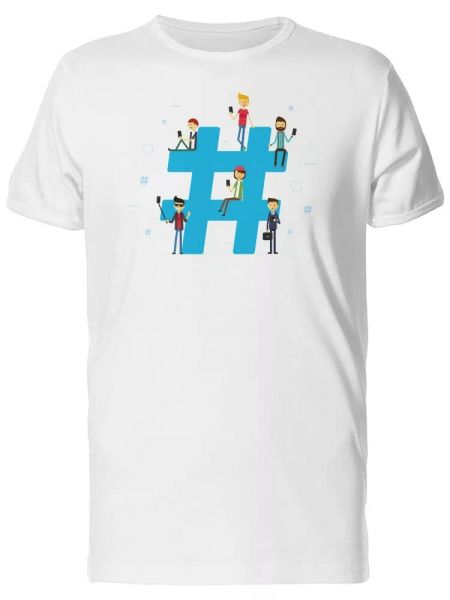 hashtag teenagers social media tee men's -image by shutterstock, White;black
hashtag teenagers social media tee men's -image by shutterstock, White;black
