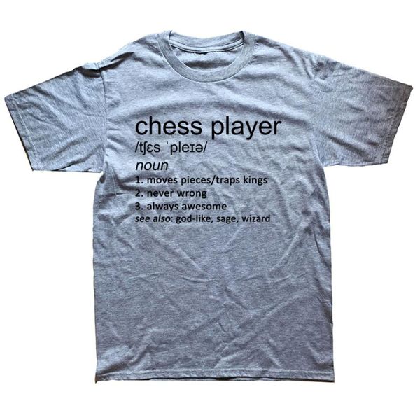 chess player funny definition graphic fashion cotton short sleeve board game t shirts o-neck harajuku t-shirt men's t-shirts, White;black
chess player funny definition graphic fashion cotton short sleeve board game t shirts o-neck harajuku t-shirt men's t-shirts, White;black