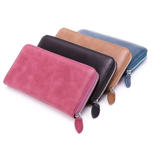 card holders s cowhide female wallets zipper genuine leather long women 36 cards large capacity mobile phone clutch purse, Brown;gray
card holders s cowhide female wallets zipper genuine leather long women 36 cards large capacity mobile phone clutch purse, Brown;gray