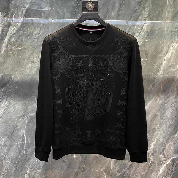 men's hoodies & sweatshirts wz08111 fashion 2021 runway luxury european design party style clothing, Black
men's hoodies & sweatshirts wz08111 fashion 2021 runway luxury european design party style clothing, Black