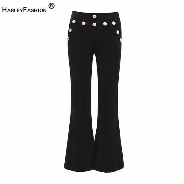 women's pants & capris harleyfashion summer design women chiffon wide-leg trousers gold buttons all-match casual black long high qual, Black;white
women's pants & capris harleyfashion summer design women chiffon wide-leg trousers gold buttons all-match casual black long high qual, Black;white