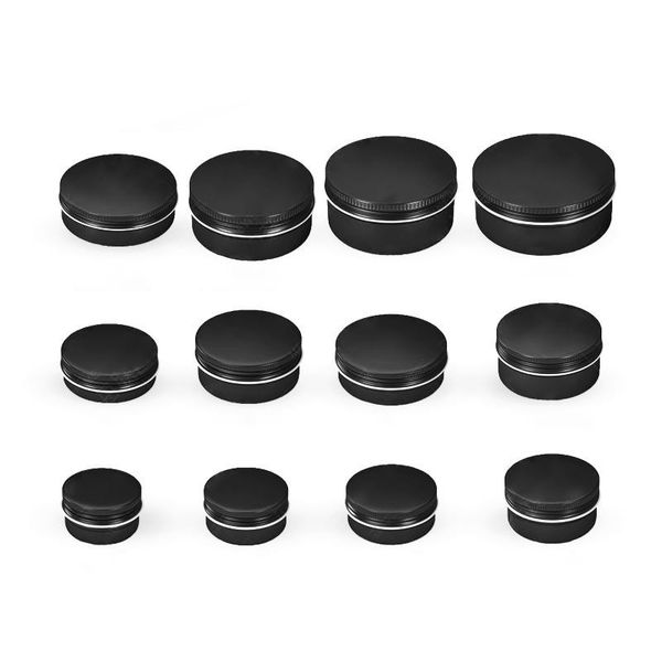 storage bottles & jars 5/10/15/20/30/50/60/80/100/150/200/250g black empty round aluminum box metal tin cosmetic cream diy refillable j
storage bottles & jars 5/10/15/20/30/50/60/80/100/150/200/250g black empty round aluminum box metal tin cosmetic cream diy refillable j