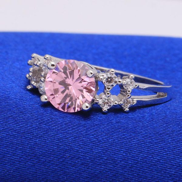 wedding rings seanlov female pink cz ring fashion white gold filled jewelry vintage for women birthday stone gifts, Slivery;golden
wedding rings seanlov female pink cz ring fashion white gold filled jewelry vintage for women birthday stone gifts, Slivery;golden