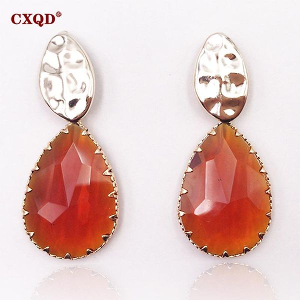 korean design fashion jewelry water droplets shape earrings transparent glass crystal party for women gift dangle & chandelier, Silver
korean design fashion jewelry water droplets shape earrings transparent glass crystal party for women gift dangle & chandelier, Silver