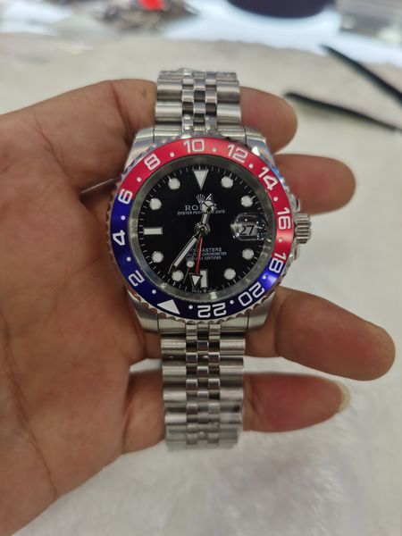 with original box mens sapphire dive watch automatic 2813 gmt ii watches men sport batman pepsi master 116719 blro perpetual 116710 superlat, Slivery;brown
with original box mens sapphire dive watch automatic 2813 gmt ii watches men sport batman pepsi master 116719 blro perpetual 116710 superlat, Slivery;brown