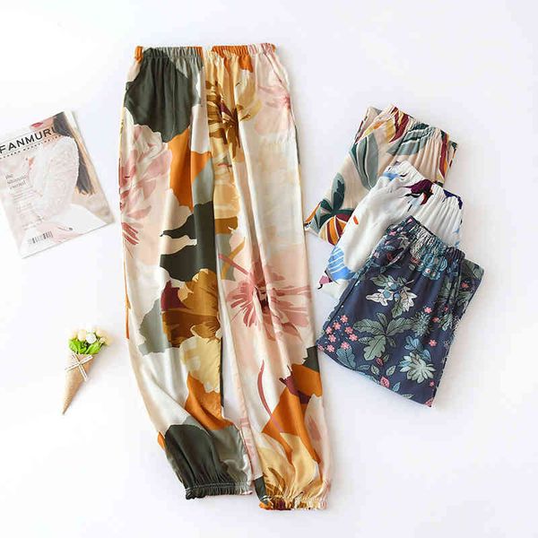 sleepwear sleep bottoms wide leg loose women casual elastic long floral printed female homewear nightwear pants h3jr fgrb, Black;red
sleepwear sleep bottoms wide leg loose women casual elastic long floral printed female homewear nightwear pants h3jr fgrb, Black;red