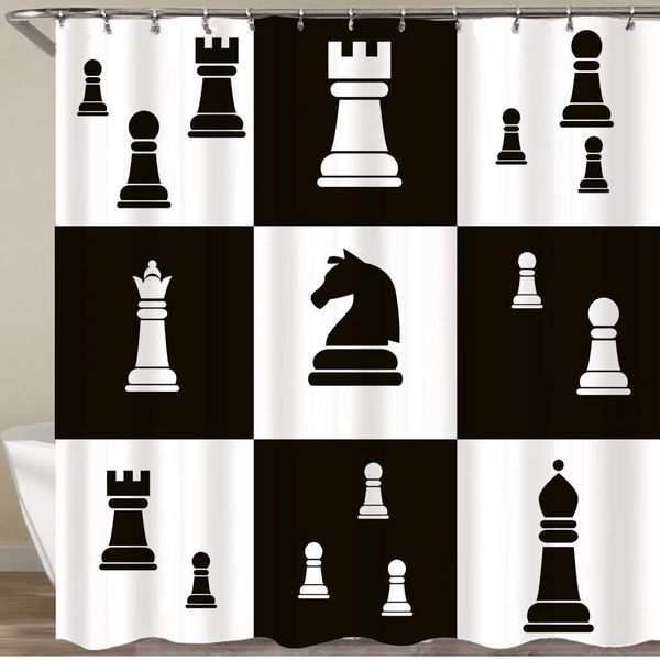shower curtain set with 12 hooks,international day of chess,decorative bath curtain modern bathroom accessories,machine
shower curtain set with 12 hooks,international day of chess,decorative bath curtain modern bathroom accessories,machine