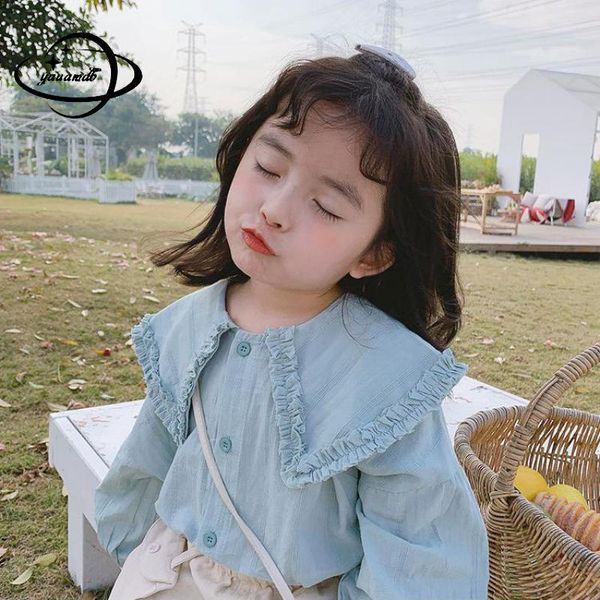 kids shirts spring autumn baby girls blouse clothing long sleeve turn-down collar solid color lace lovely children h38, White;black
kids shirts spring autumn baby girls blouse clothing long sleeve turn-down collar solid color lace lovely children h38, White;black