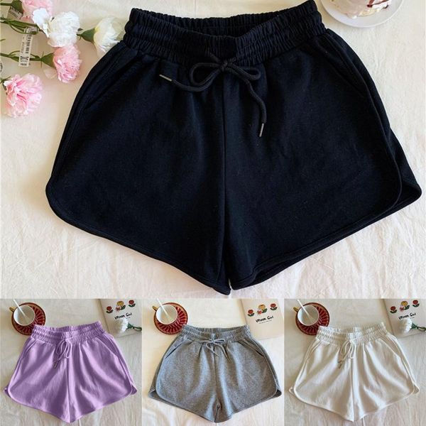 women's shorts solid color loose drawstring casual elastic waist pocket short pants summer ladies leisure pant sports, White;black
women's shorts solid color loose drawstring casual elastic waist pocket short pants summer ladies leisure pant sports, White;black