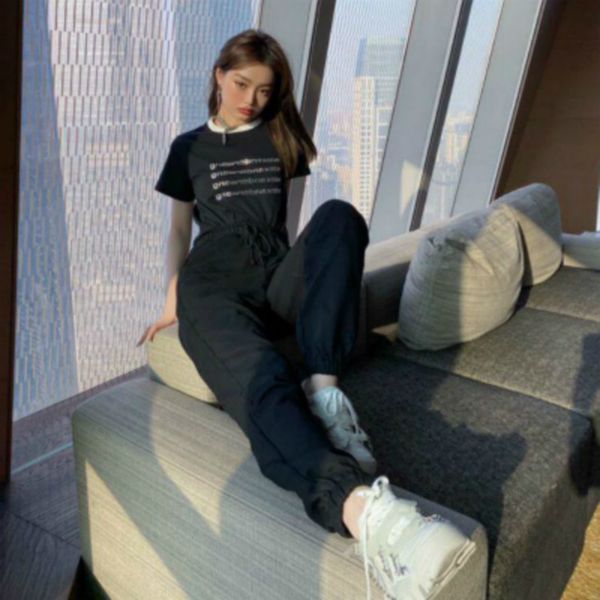 tee 109208 style spring summer fashion classic color contrast neckline letter diamond t-shirt short sleeved shirt a2, White
tee 109208 style spring summer fashion classic color contrast neckline letter diamond t-shirt short sleeved shirt a2, White