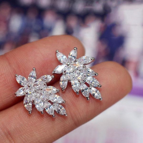 stud ekopdee shiny marquise leaf zircon earrings for women elegant cz crystal earring female wedding engagement jewelry, Golden;silver
stud ekopdee shiny marquise leaf zircon earrings for women elegant cz crystal earring female wedding engagement jewelry, Golden;silver