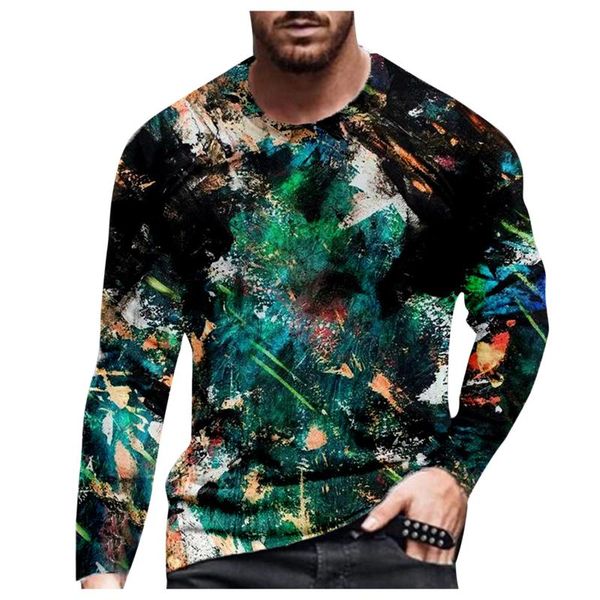men's t-shirts casual fashion 3d print long sleeve round neck t-shirt blouse camisa masculina oversized t shirt ropa hombre, White;black
men's t-shirts casual fashion 3d print long sleeve round neck t-shirt blouse camisa masculina oversized t shirt ropa hombre, White;black