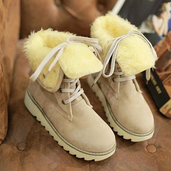boots 1pair women durable gift comfortable winter casual round toe warm lace-up mid-calf outdoor snow, Black
boots 1pair women durable gift comfortable winter casual round toe warm lace-up mid-calf outdoor snow, Black