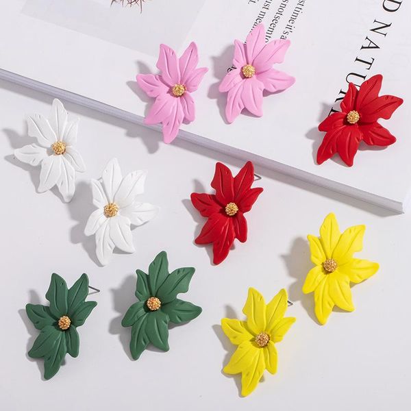 stud colorful fashion earrings jewelry korean style flower shaped accessories for women wedding party birthday gifts, Golden;silver
stud colorful fashion earrings jewelry korean style flower shaped accessories for women wedding party birthday gifts, Golden;silver