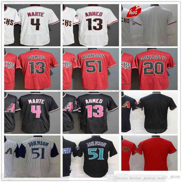 2022-22 Stitched Baseball 13 Nick Ahmed Jerseys White Red Black 4 Starling Marte 51 Randy Johnson 20 Luis Gonzalez Jersey Blank No Number, Same as picture
2022-22 Stitched Baseball 13 Nick Ahmed Jerseys White Red Black 4 Starling Marte 51 Randy Johnson 20 Luis Gonzalez Jersey Blank No Number, Same as picture