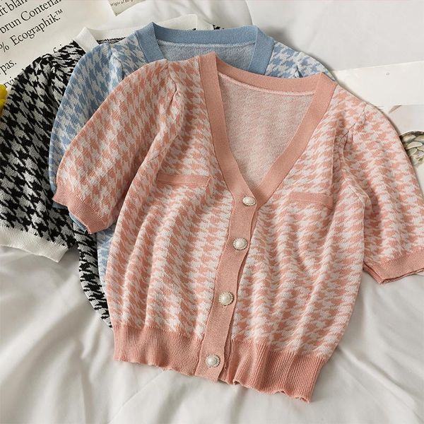 women's blouses & shirts women fashion slim v neck short sleeve bodycon knitted blouse lady sweet casual outdoor girls elegant daily ba, White
women's blouses & shirts women fashion slim v neck short sleeve bodycon knitted blouse lady sweet casual outdoor girls elegant daily ba, White