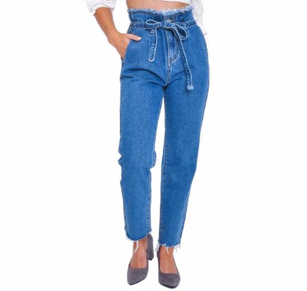 women's jeans mobtrs for women fashion loose ankle-length pants woman high waist literature and art womens, Blue
women's jeans mobtrs for women fashion loose ankle-length pants woman high waist literature and art womens, Blue