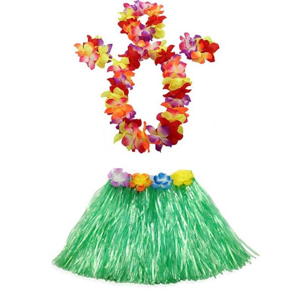 colorful flower wreath 30cm kids girls children party hawaii dress hula grass skirt - double layer thickened favor
colorful flower wreath 30cm kids girls children party hawaii dress hula grass skirt - double layer thickened favor