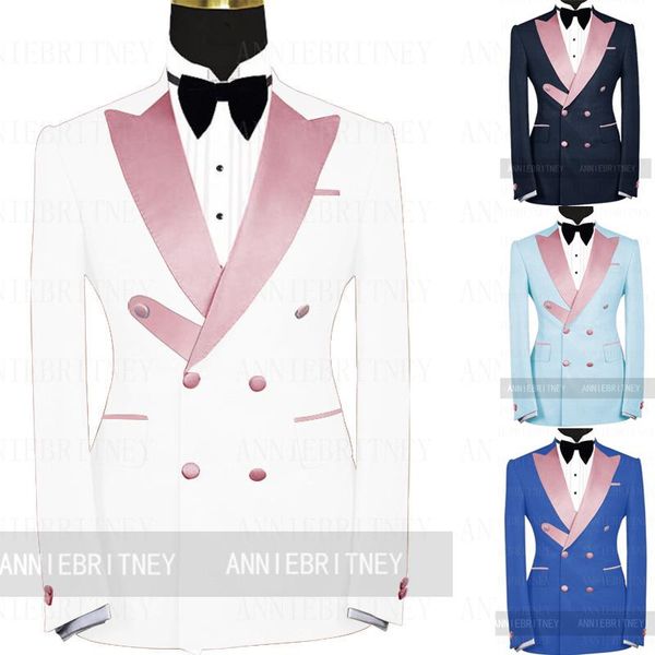 men's suits & blazers custom made white wedding suit for groom man slim fit business prom double breasted blazer tuxedo fashion jacket, White;black
men's suits & blazers custom made white wedding suit for groom man slim fit business prom double breasted blazer tuxedo fashion jacket, White;black