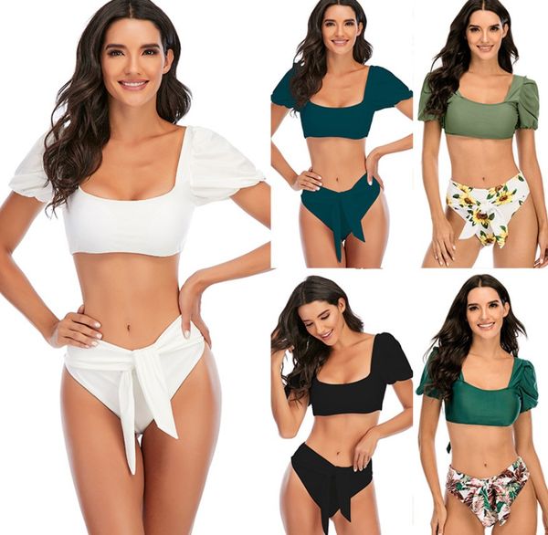 womens designer swimwear strapless bikinis suits summer bandage bikini sets puff sleeve two-pieces letter printed swimsuits s l, White;black
womens designer swimwear strapless bikinis suits summer bandage bikini sets puff sleeve two-pieces letter printed swimsuits s l, White;black