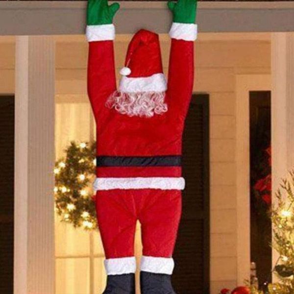 christmas decorations santa claus velvet decoration clothes ornaments gifts holiday hanging on the door wall
christmas decorations santa claus velvet decoration clothes ornaments gifts holiday hanging on the door wall