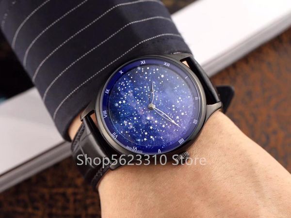 wristwatches romantic starry sky watches automatic mechanical wrist watch crystal star clock magic universe series, Slivery;brown
wristwatches romantic starry sky watches automatic mechanical wrist watch crystal star clock magic universe series, Slivery;brown